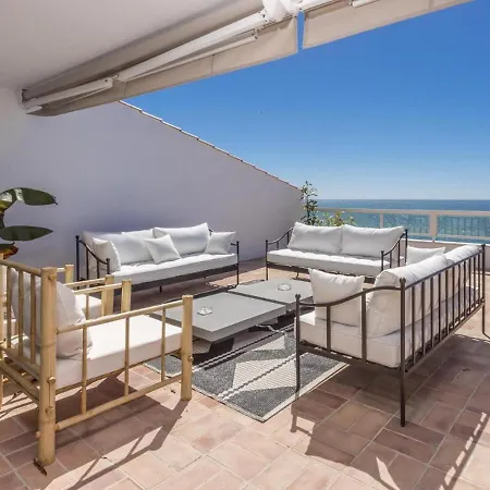 Beachfront Penthouse With Sea Views